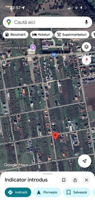 Teren Sanpetru zona restaurant Sufra.