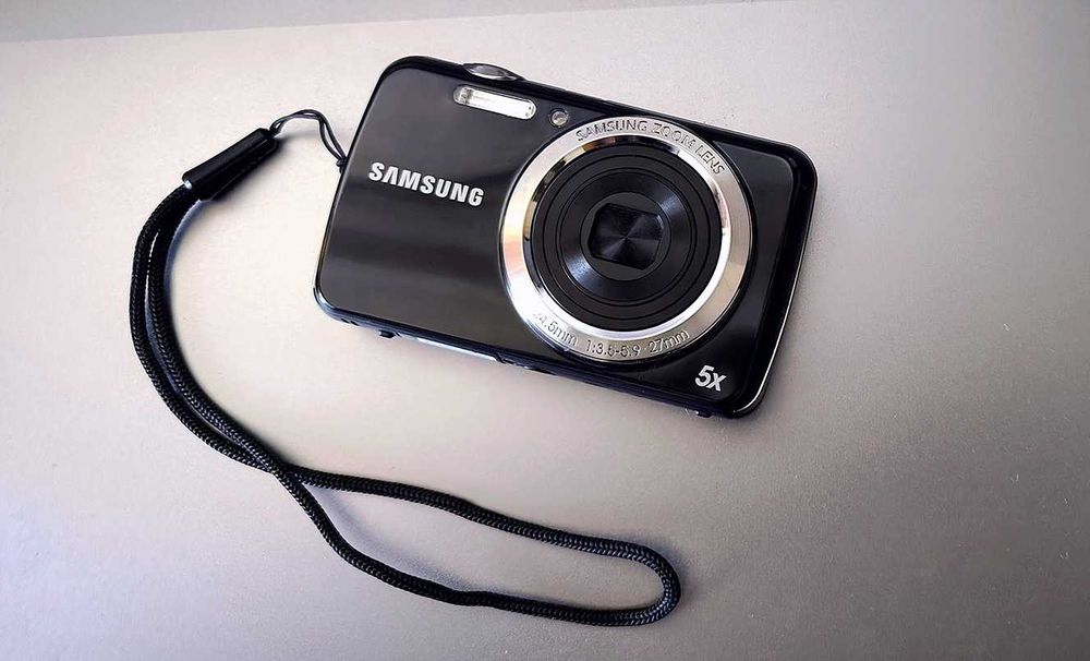 Samsung PL20 14.2MP | 5x оптичен zoom | SD карта + зарядно + калъф