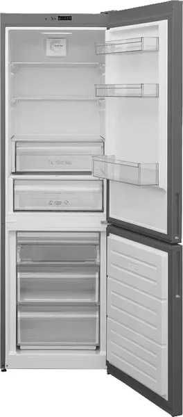 Хладилник с фризер Finlux FXCA 3740CE IX , 341 l, E , Инокс , Статична