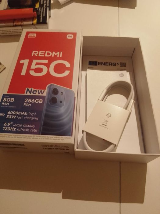 Xiaomi Redmi 15c, 256 gb, нов