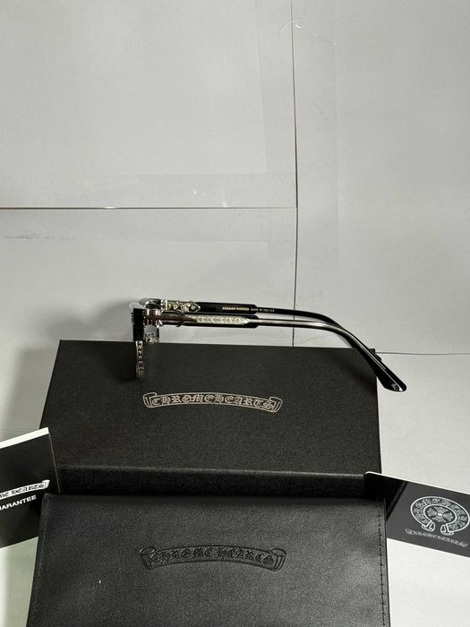 Ochelari de Soare Chrome Hearts Negru & Argintiu