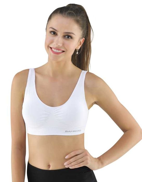 Bustiera sport bambus push-up 07014P