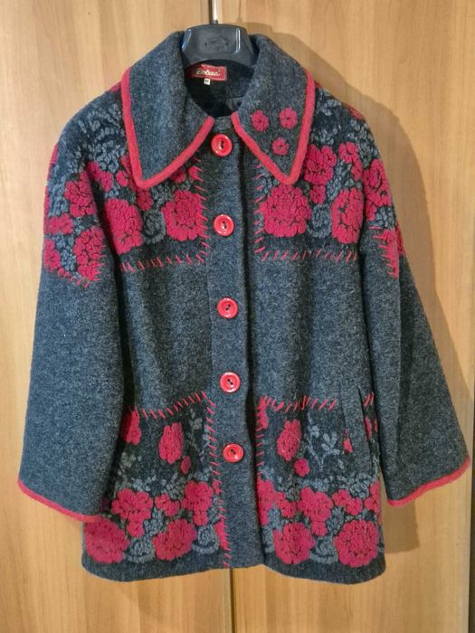 Palton de dama din lana, brand Dolena, marime 48, nou