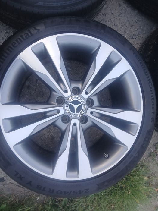 Jante Mercedes Bicolore 225 45 18 /245 40 18 2 Latimi A class C class Gls gla E class senzori presiune aer