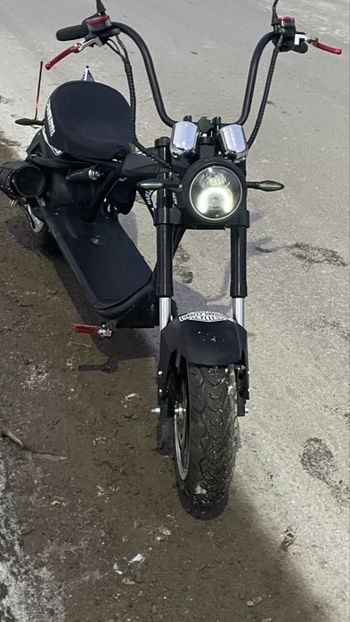 Scuter electric chopper (stil Harley) 3000W,60v,2baterii(30Ah+100Ah)
