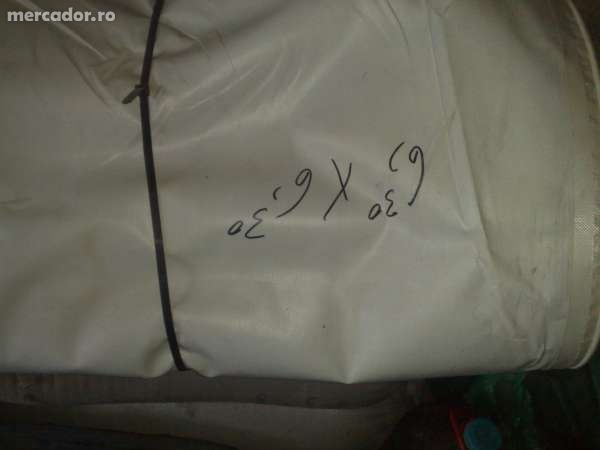 Vand prelate publicitare noi si second (poliplan) cauciuc