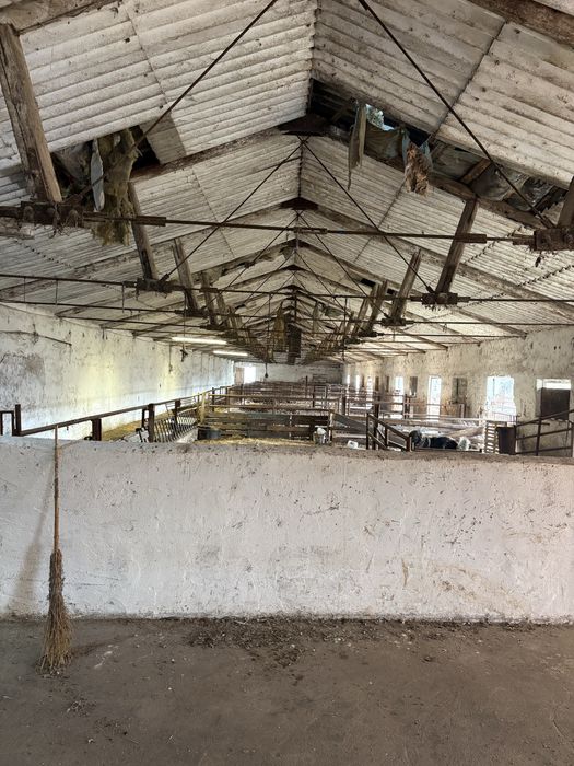 Hala depozitare ferma  80 lungime 12 latimea constructiei +12 /80curte