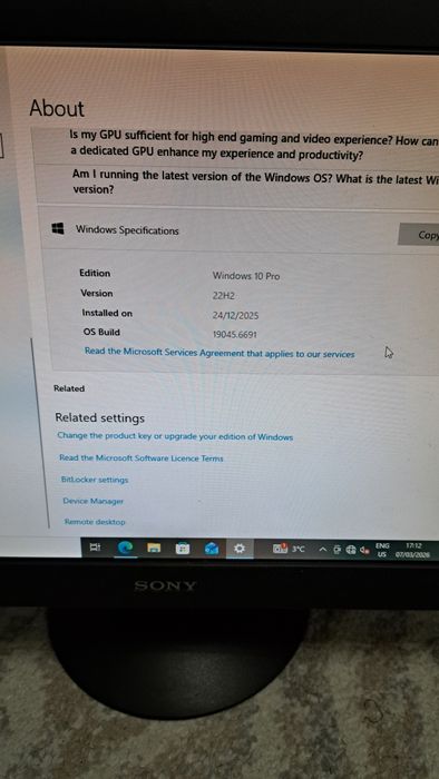Kit computer ( unitate + monitor )