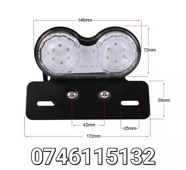 Motocicleta Atv Scuter Enduro-Lampa Led-Frana-Pozitie-Semnalizare - B3