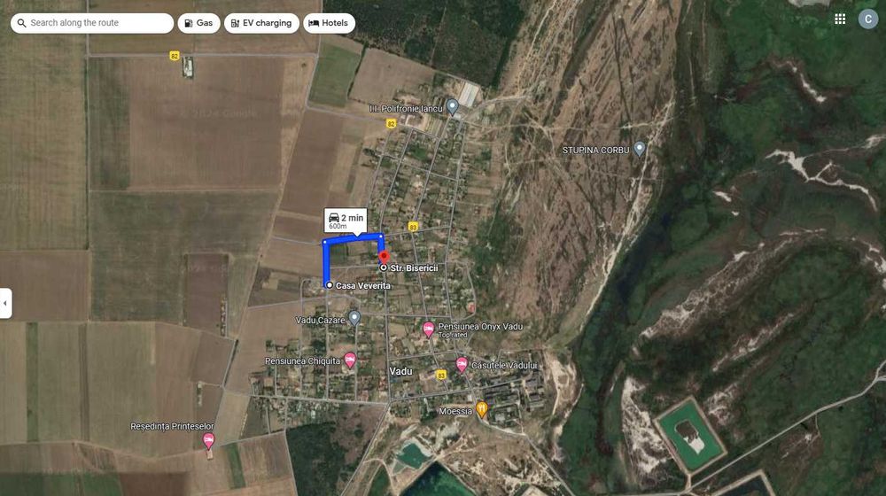 Proprietar, vând teren intravilan Vadu, Corbu, județul Constanta