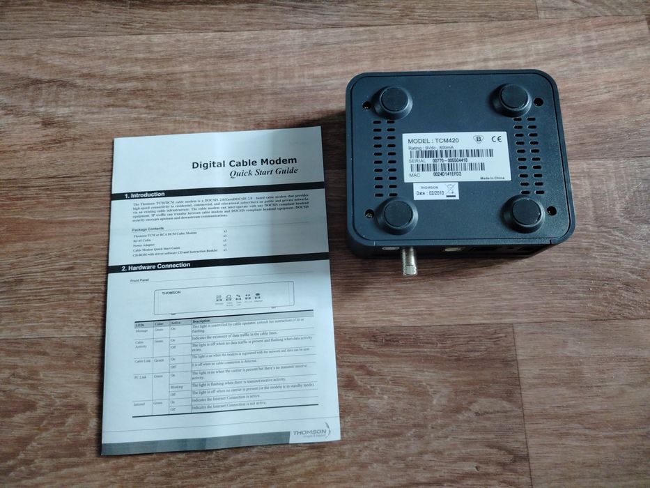 Роутер Thomson tcm420