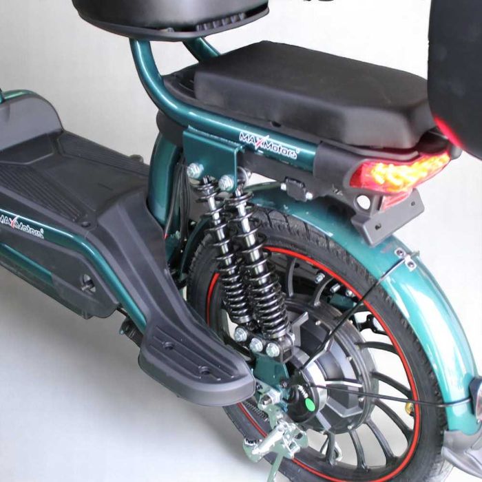 Електрически скутер с педали MaxMotors EBZ 20 1200W/60V/20Ah - GREEN