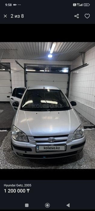 Продам хюндай Гетц