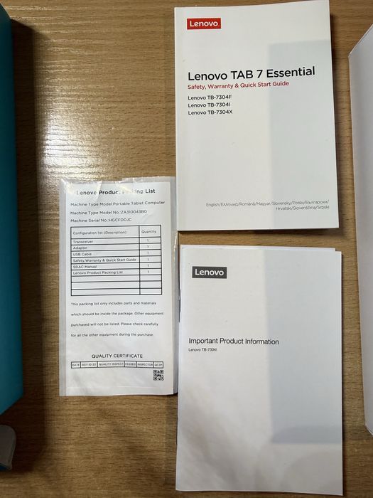 Таблет Lenovo tab 7 essential