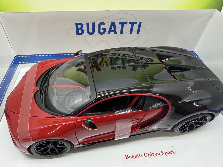 Bburago BUGATTI CHIRON Sport macheta auto scara 1:18 24 cm