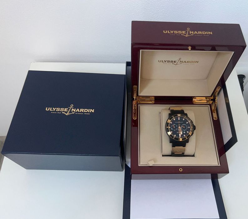 Ulysse Nardin Diver Black Sea Chronograph 353-90-3