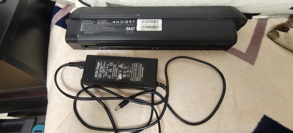 Acumulator detașabil pentru trotinetă RILEY cu încărcător  originale