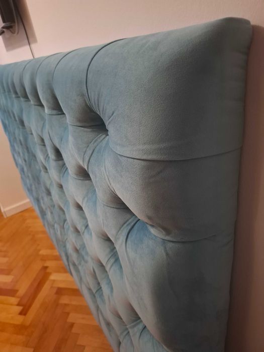 Tăblie Pat Tapițată , reconditionare tapiterie paturi