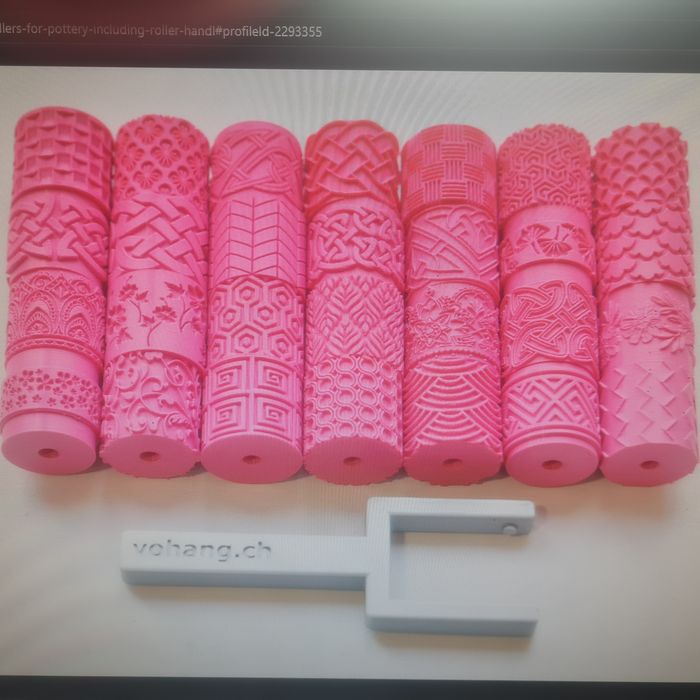 Tекстурна ролка за гипс