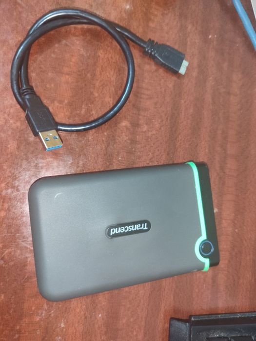 Жесткий диск на 1тб! Hard Transcend 1000gb!