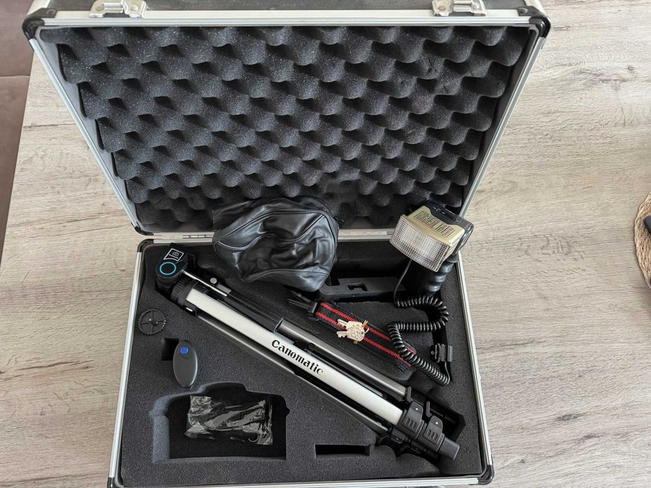 НОВ статив Canomatic + алуминиев куфар (пълен комплект)