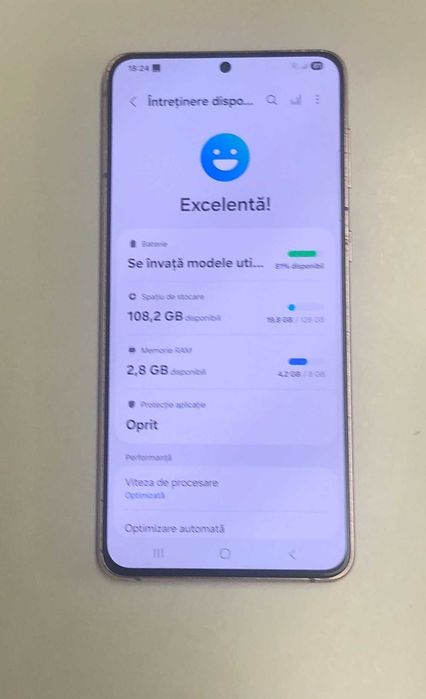 Samsung Galaxy S21 Plus 5G Dual Sim, Violet, 128 GB