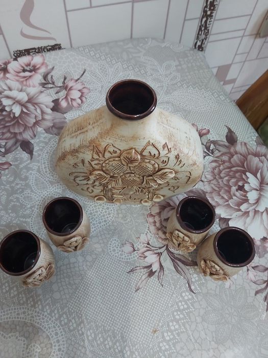 Винный керамический набор