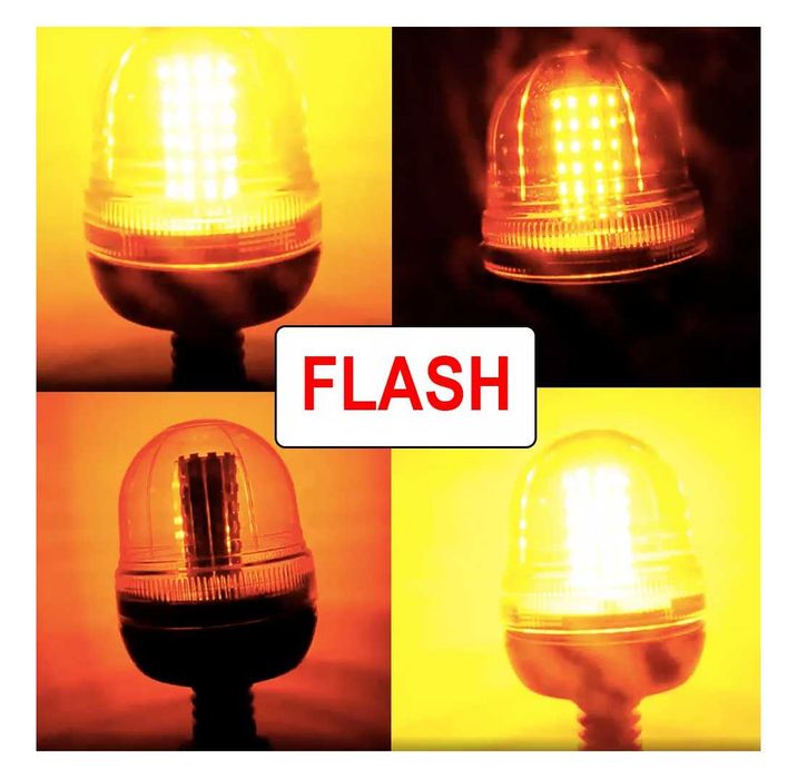 LED ЛЕД Авариен Буркан Сигнална лампа Маяк Буркан 12V/24V