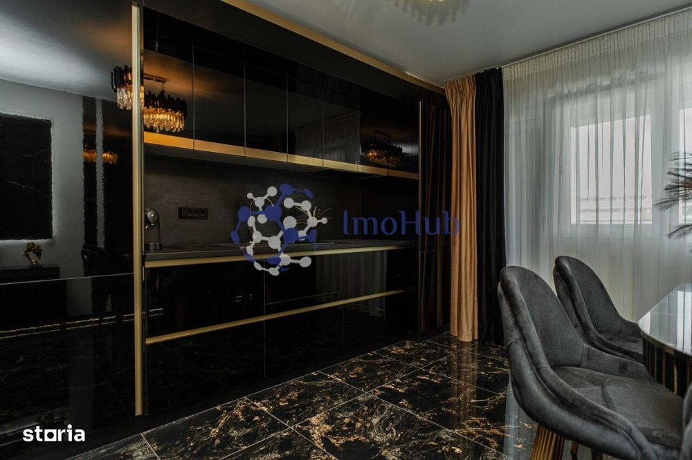 Apartament 2 camere in Copou, mobilat lux, jacuzzi, etaj 8