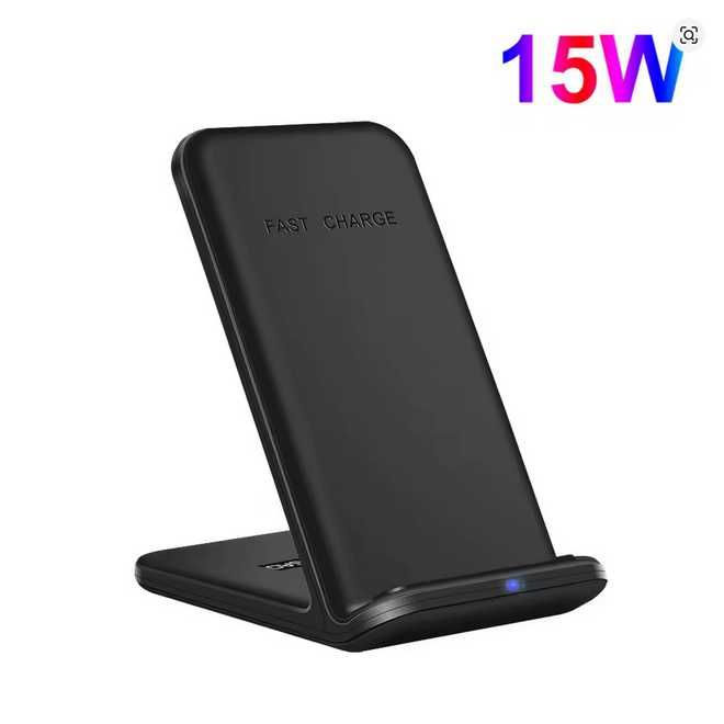 Incarcator wireless fast charge 15W compatibil Samsung, iPhone, Huawei