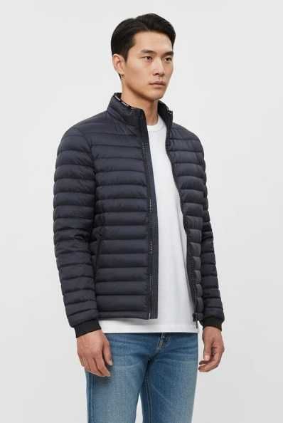 Jacheta slim S M premium Peuterey usoara practica profesionala negru