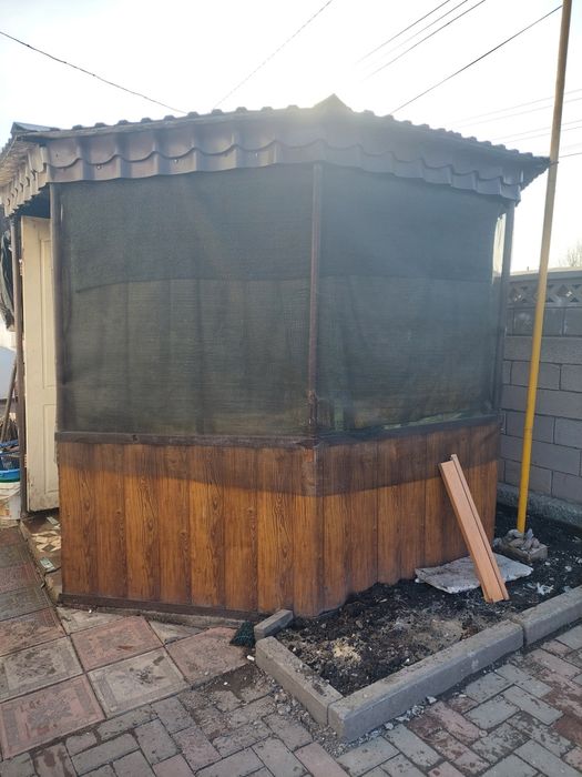 Продам беседку со стульями и стол