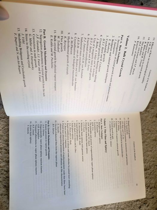 Cărți de specialitate- cristalografie. Creșterea cristalelor. Crystal