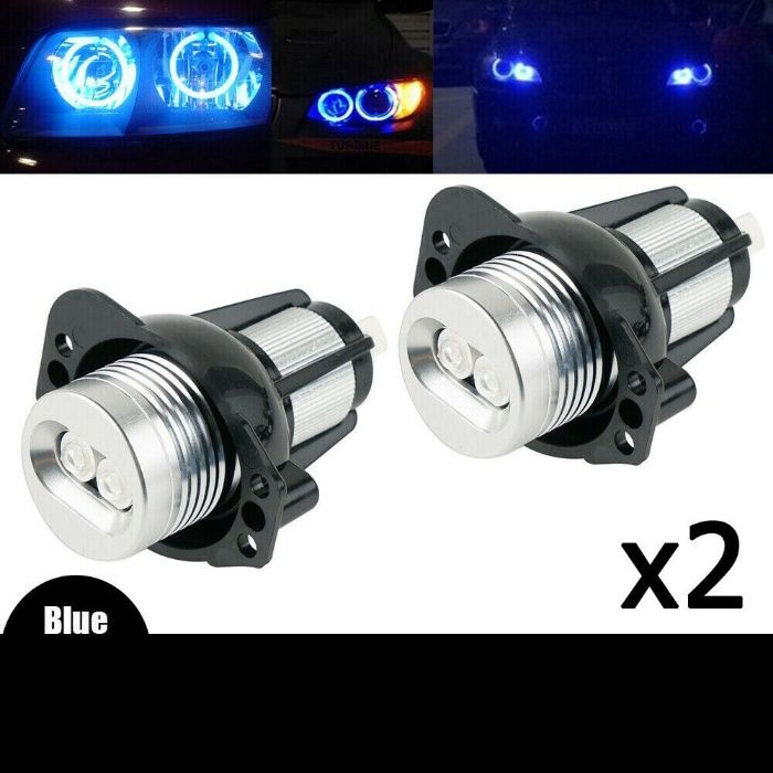 LED КРУШКИ 10W за фабрични ангелски очи на BMW E90 / E91 - СИНИ