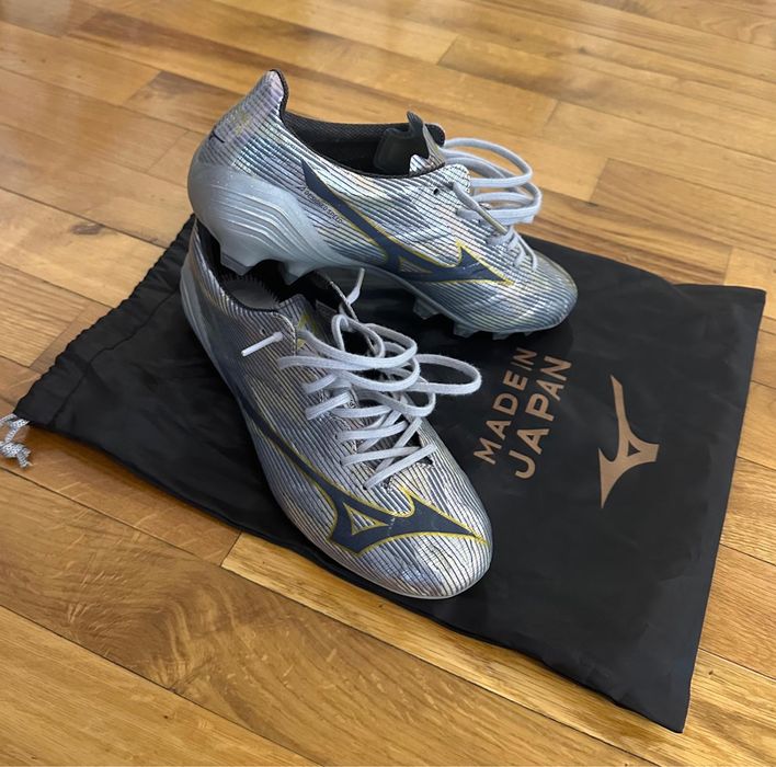 Vand ghete de fotbal Mizuno Alpha II Made in Japan FG