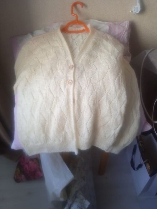 кардиган ручной работы
