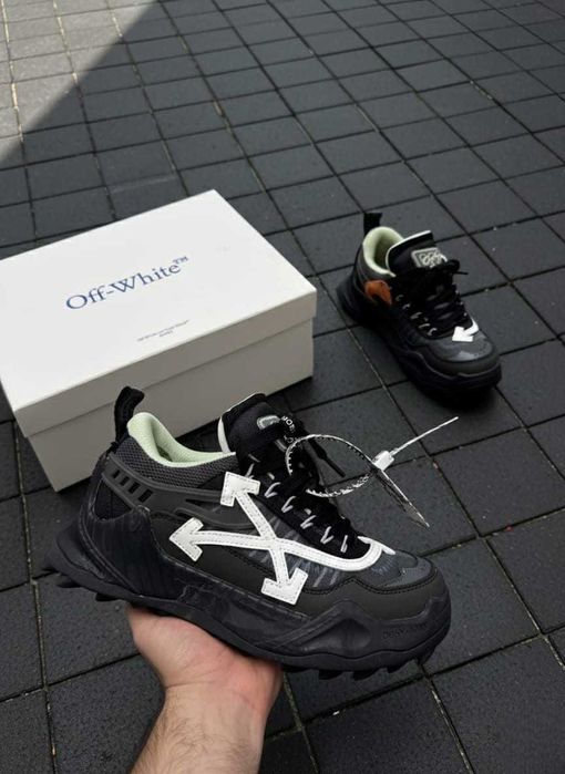 Adidasi OFF WHITE Odsy 1000 Negru - Full Box