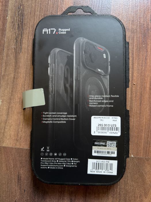 Чехол на iphone 17 pro max AULUMU