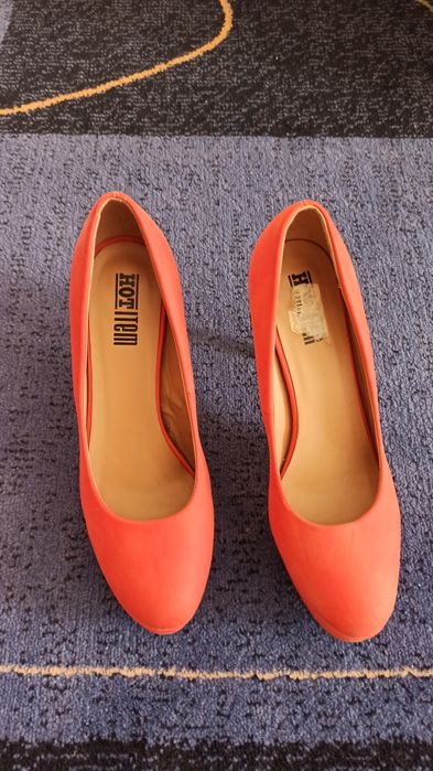 Дамски обувки на платформа и висок ток 39 номер