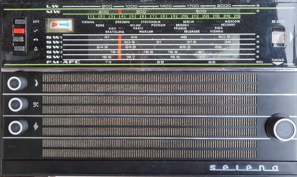 Комплект копчета (врътки) за радио Selena B211, Океан 209