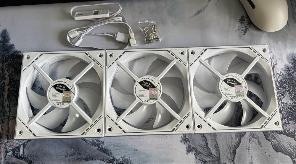 Pachet 3 ventiloare Thermalright TL-M12QRW-S X3