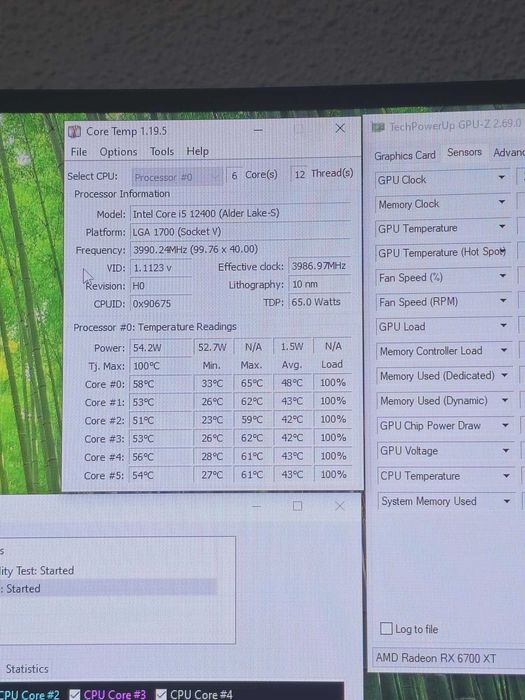 PC Gaming Intel i5 12400, Rx 6700 12gb, 16gb ram 200-400 fps cs