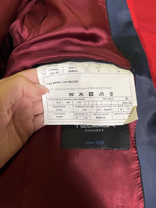 Костюм Теодор тъмносин