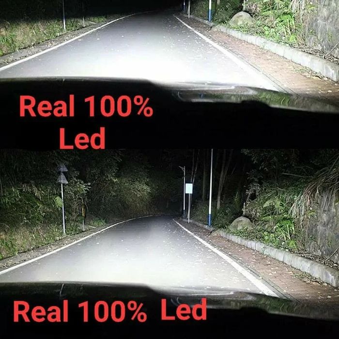Set Două Becuri Led Cree H7 24000Lumeni/200W/Calitate Premium Gold
