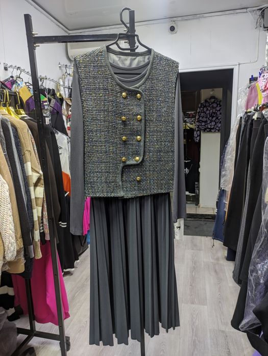 Платье двойка нарядная