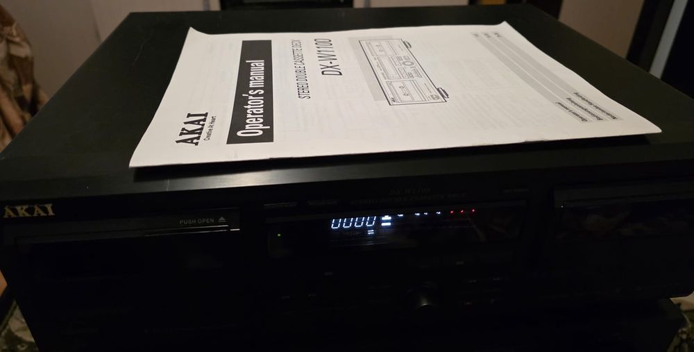 Deck Casetofon Akai DX W1100