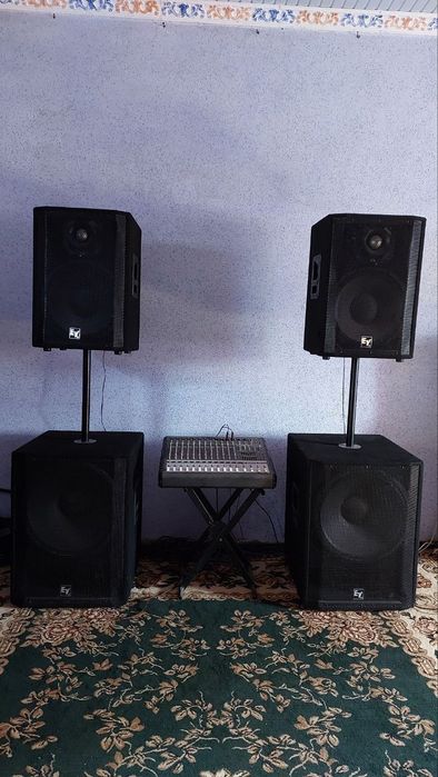 Выездной Kalonka usilitel hizmati va dj musiqachi