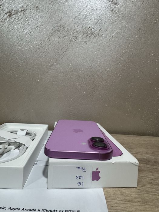 iPhone 16 | 128GB | Розов | Като нов | 99% батерия | iStyle гаранция