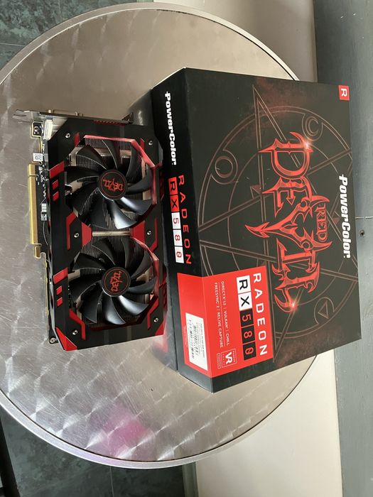 AMD radeon RX580 8 GB Powercolor rx580 8 GB Red Devil гр. Хаджидимово ...