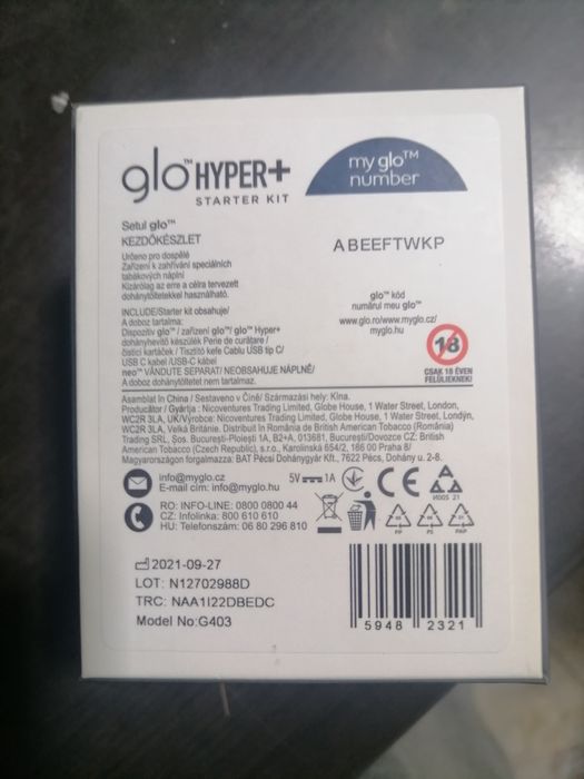 Hyper+ si hyper unique noi, sigilate(gloo)